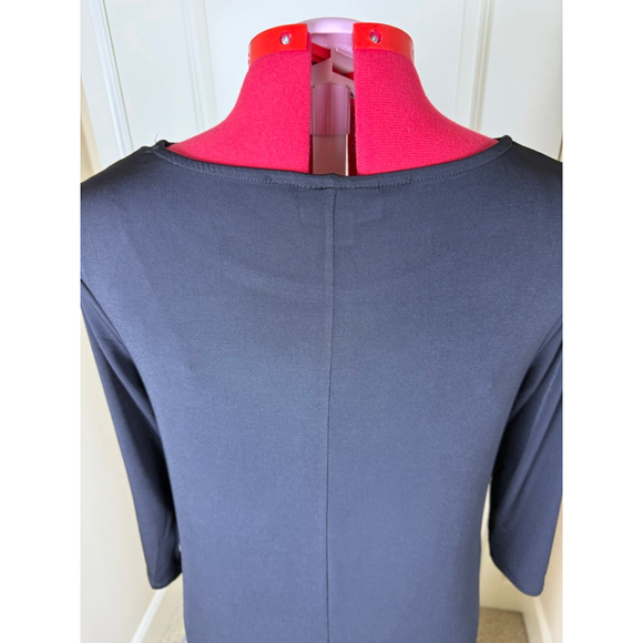 Women's Nina Leonard Black Dress XL - Picture 7 of 12